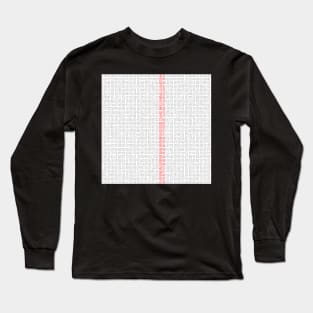 Processing Grid 001 Long Sleeve T-Shirt